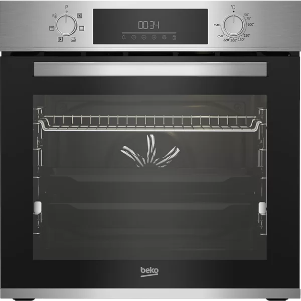 Beko Built-In Oven 6 Function 60cm 72L Stainless Steel SKU: BBIE123001XD