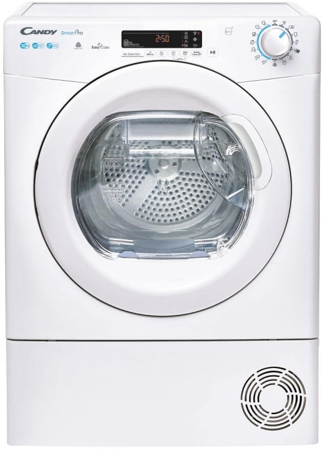 Candy CSOE H10A2DE-S SmartPro Tumble Dryer, 10Kg A++