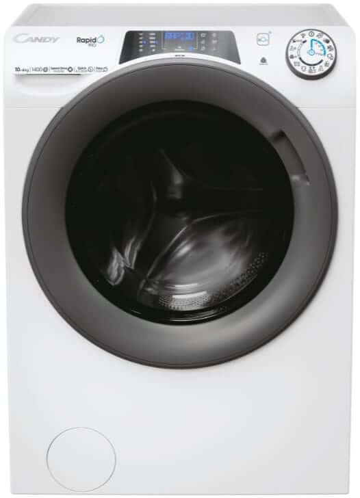 Candy RPW41066BWMR/1-S RapidÓ PRO Washer Dryer, 10Kg/6Kg 1400RPM