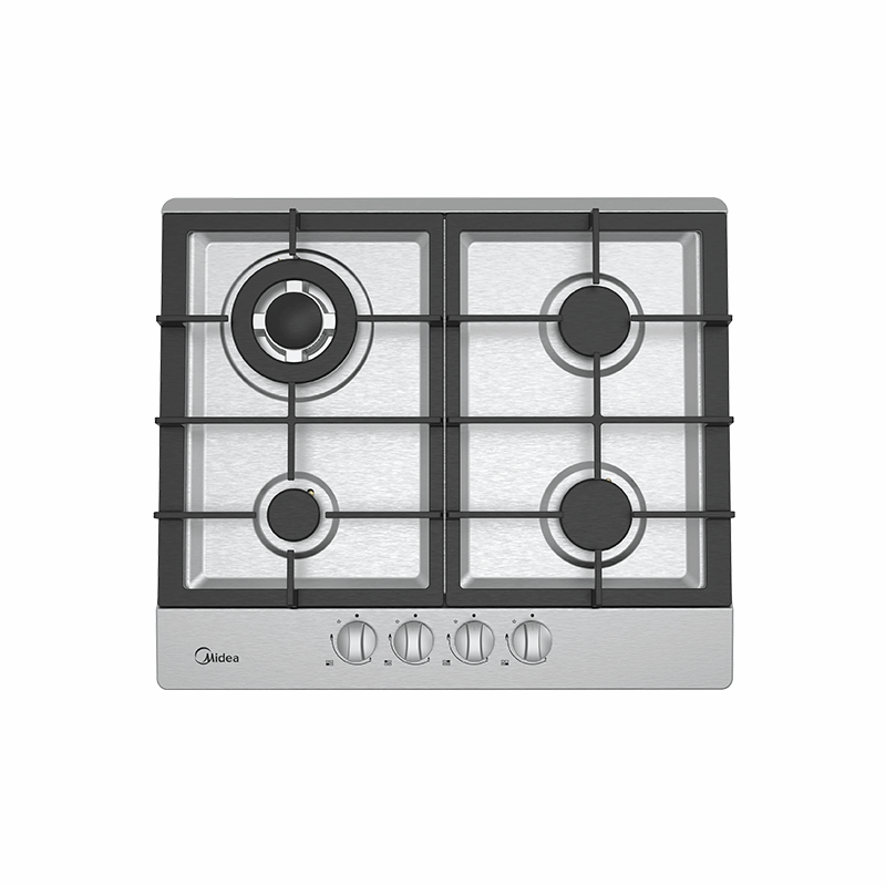 MIDEA Built-In Gas Hob, 60 Cm – Stainless Steel
