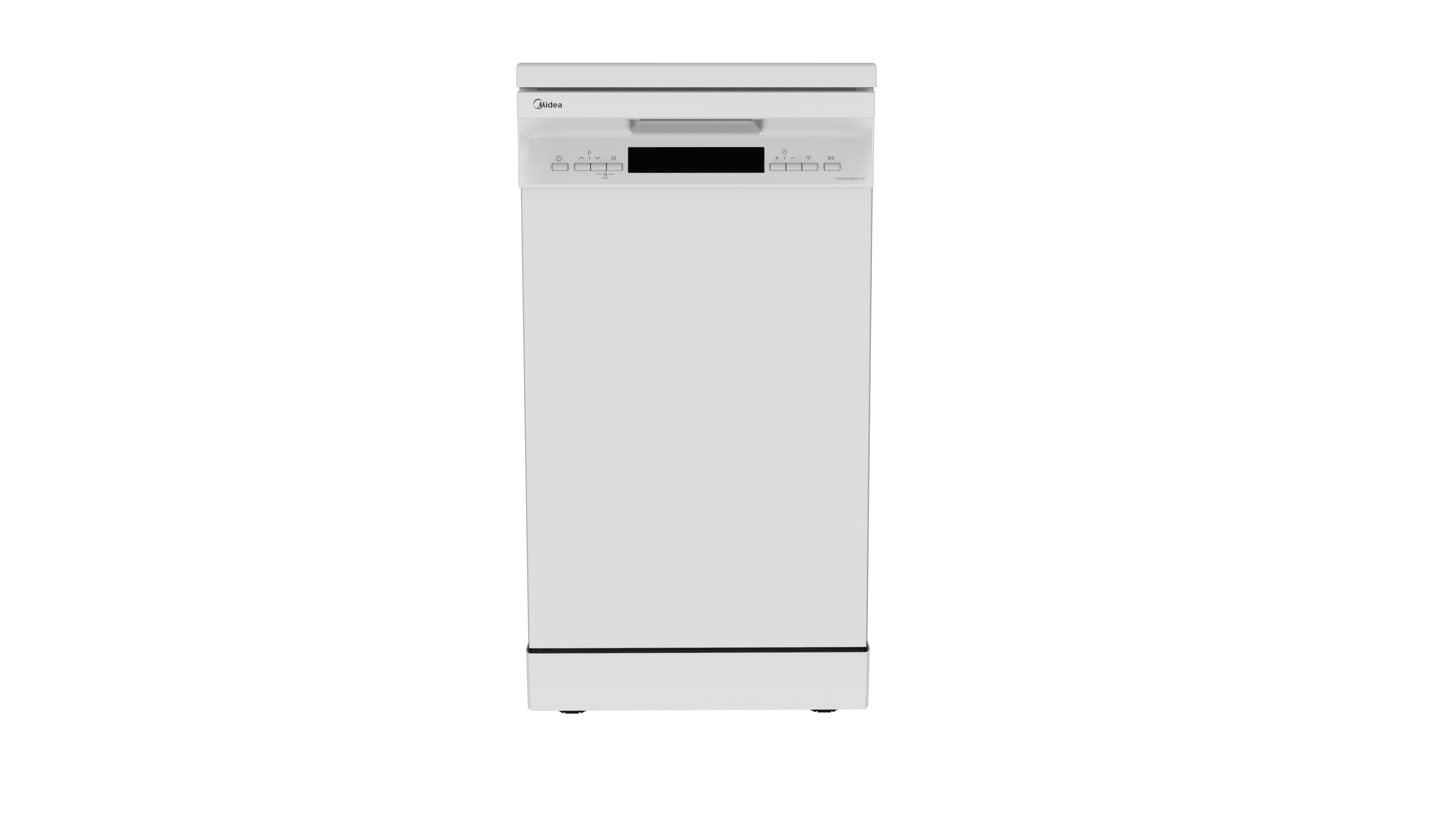 Midea Dishwasher Free Standing 45cm WHITE With Wi-Fi Connectivity (MFD45S200W)