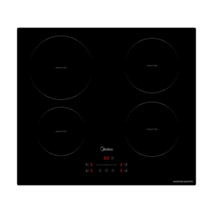 MIDEA 60 Cm Induction Hob – Black Glass