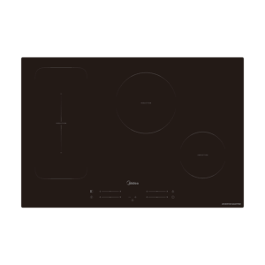 MIDEA 77 Cm Induction Hob, 1 Bridge – Black Glass