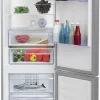 Beko Fridge Freezer Bottom 60cm No Frost Stainless Steel SKU: RCNA366K40XBN - Image 3