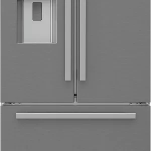 Beko American French Style Fridge Freezer with Water Dispenser SKU: GNE360520DX