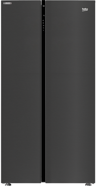 Beko American Style Fridge Freezer in Dark Inox SKU: GN163122ZXBRN