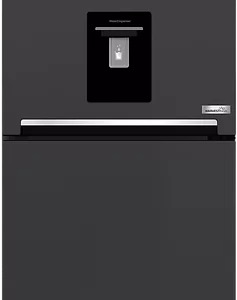 Beko Fridge Freezer Bottom 59.5 cm Water Dispenser Anthracite SKU: CFG3691DVA