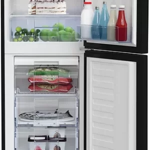 Beko Fridge Freezer Freestanding Frost Free Combi Black SKU: CFG1501B