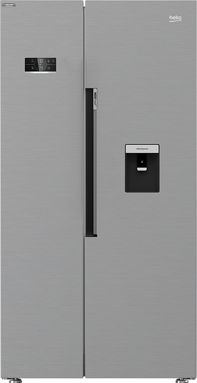 Beko American Style Fridge Freezer With Water Dispenser SKU: ASD2342VPS