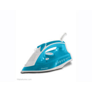 Russell Hobbs Blue Steam Iron Stainless Steel Soleplate 2400W