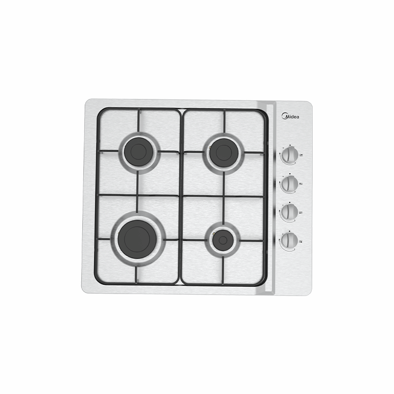MIDEA Built-In Gas Hob, 60 Cm, – Stainless Steel