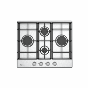 MIDEA Built-In Gas Hob, 60 Cm – Stainless Steel