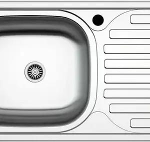 Asil Inset Serisi AS07 Single Bowl Sink Stainless Steel