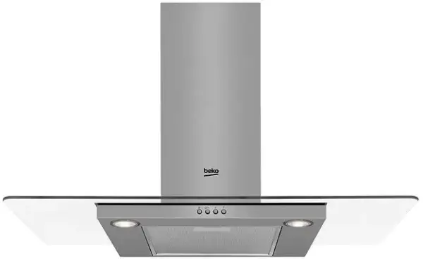 Beko Stainless Steel & Glass Chimney Hood 90cm SKU: HCF91620X