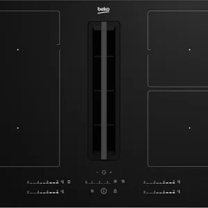 Beko Built-In Hob in Hood 4 Zones Induction 80cm Black SKU: HIXI84700UF