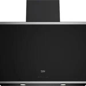 Beko Wall Mounted Slanting Hood 90cm Black SKU: HCA93641BH