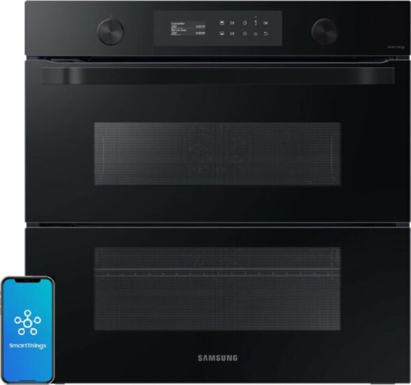 Samsung NV75A6679RK Wifi Dual Cook Flex Double Door Oven