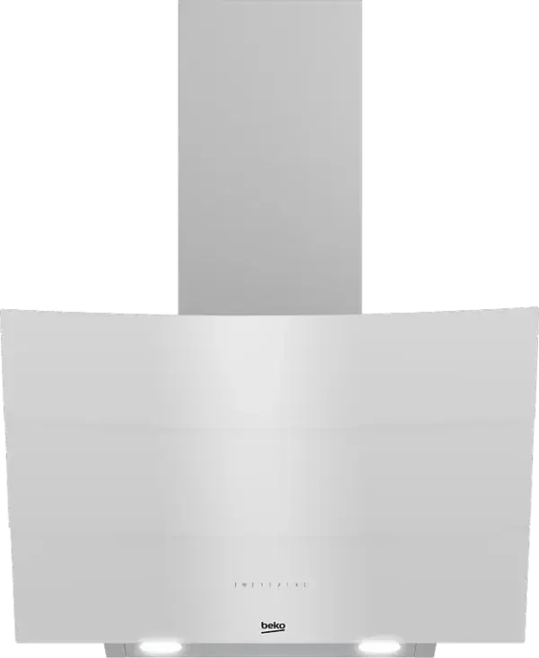 Beko Hood White Cryst Slanting -60cm SKU: HCA62640W