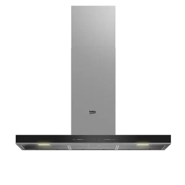 Beko 90cms T-Shape Hood Stainless Steel SKU: BHCB96641BBHS